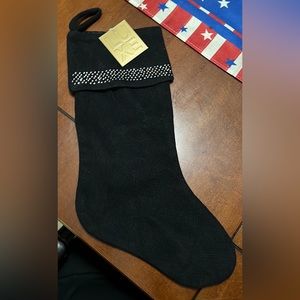 LUXE Holiday Stocking…made with crystals from Swarovski components.